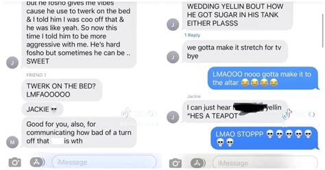 jackies leaked text messages|Jackie Love Is Blind Text Messages — Here Are the。